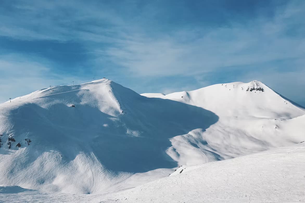 Gudauri mountain peaks, Georgian Caucasus